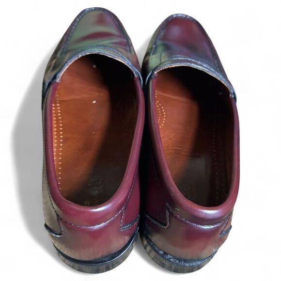 Allen Edmonds Walden Oxblood Leather Penny Loafers 10.5 Ivy Prep main image 6